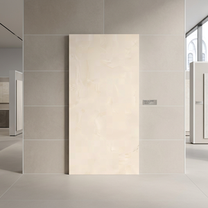 Marfile Beige Foshan JBN 60x120 azulejo de porcelana brillante esmaltado para pared Interior piso sala de estar Hotel diseño Popular - Product Image 3