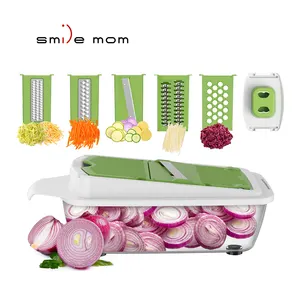 Quality Best Selling Multifunctional Kitchen Tool ABS/PS Vegetable Cutter with Durable Plastic Blade Online