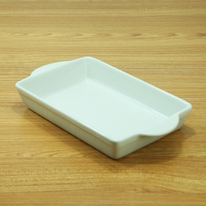 Nhà Sản Xuất Hình Chữ Nhật Gốm Bánh <span class=keywords><strong>Pizza</strong></span> Nướng Tấm, Lò An Toàn Món Ăn Lò Vi Sóng Khay Nướng - Product Image 4