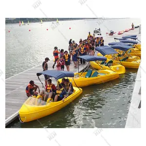 <span class=keywords><strong>Barco</strong></span> de paleta para niños, <span class=keywords><strong>barco</strong></span> de Pedal de agua para 4 personas, parque de atracciones de fábrica - Product Image 1