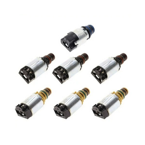 Ensemble de 7 électrovannes pour transmissions 6T45E 6T40E, pour véhicules Chevrolet Cruze Buick, taille de port 1/4 pouces, pour liquide de transmission - Product Image 1