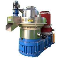 Machine à granulés centrifuge verticale à matrice annulaire CE pour sciure de bois, branches, déchets de bois ronds et granulés de combustible