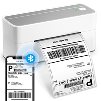 Impresora Térmica de Alta Calidad Phomemo PM241BT, Impresora de Etiquetas de Envío y Conexión USB para Teléfono y Computadora, Máquina para Hacer Etiquetas de 4*6