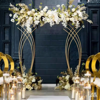 Support à fleurs en fer forgé motif sirène, ensemble de décoration de table d'allée et de table en T pour mariage