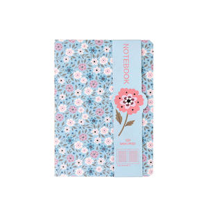 Cuaderno de <span class=keywords><strong>Tapa</strong></span> <span class=keywords><strong>Dura</strong></span> con Diseño Creativo de Dibujos Animados, Páginas Rayadas, A5, Cuaderno de Cuero Floral - Product Image 6