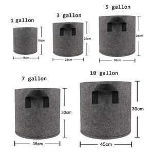 Sacs <span class=keywords><strong>de</strong></span> culture en tissu non tissé sur mesure pour jardin, pommes <span class=keywords><strong>de</strong></span> terre, pépinière, fraises – Fournisseur direct usine - Product Image 6