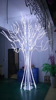 Arbre artificiel LED d'extérieur certifié CE/GS/ROHS, motif unique hautement réaliste, éclairage de Noël 3m x 2.5m 24V, garantie 1 an