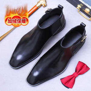 Bottes en cuir anglais formelles de haute qualité pour hommes - Bottes en cuir pleine fleur - Product Image 6