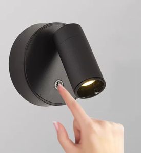 Spot LED moderne Magn Lampe murale Télécommande Chambre à coucher Chevet Lecture Sans scintillement Protection <span class=keywords><strong>des</strong></span> yeux Angle réglable Type-C - Product Image 3