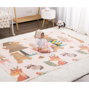 Tapis de jeu pliable <span class=keywords><strong>pour</strong></span> bébés et enfants IVY, doux, coloré, antidérapant, éducatif, écologique, XPE, 1,5 cm d'épaisseur - Product Image 6