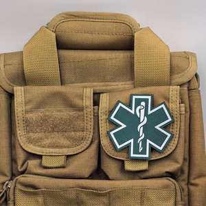 EMS Internat ional Snake Rescue Erste-Hilfe-Patch MEDIC Reflective Letter Patch für Tactical Vest Sticker Patch Rescue Bag Coats - Product Image 6
