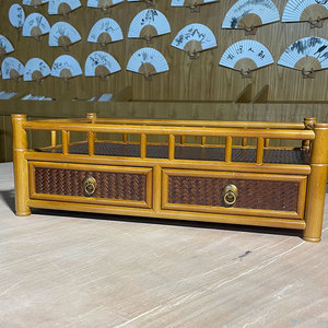 Bamboo <b>Teacup</b> Rack Double Layer Storage Desk Organizer Classical Chinese Style Tea Set Stand - Product Image 3