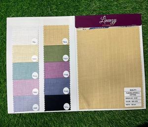 Tela de Algodón Tejida de Colores |   Material Ligero, Suave y Antiestático para Camisas, Ropa y Textiles del Hogar - Product Image 6