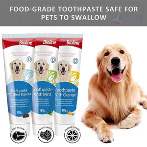 Shopee中国供应商消除口臭宠物牙膏和牙刷套装 - Product Image 2