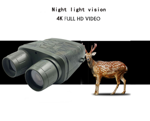 Casque de vision nocturne monté sur la tête, zoom numérique 5X, mains libres, jumelles de vision nocturne infrarouge numérique HD 4K - Product Image 5