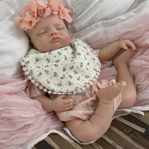 Encantadora Muñeca <span class=keywords><strong>Reborn</strong></span> Realista de <span class=keywords><strong>Silicona</strong></span> de <span class=keywords><strong>Cuerpo</strong></span> <span class=keywords><strong>Completo</strong></span> para Niña, Regalo para Niños - Product Image 2