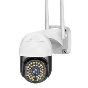 핫 Qearim V380 Hd 2 인치 풀 HD 미니 크기 무선 cctv IP 카메라 야외 와이파이 보안 감시 미니 Ptz 카메라