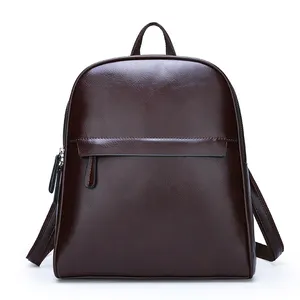 Oem пользовательский роскошный коричневый мини-рюкзак из ПУ кожи стильный рюкзак для женщин
