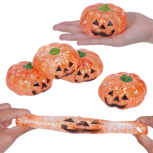 Juguetes musicales de goma de malta con forma de calabaza grande para descompresión, de rebote lento, al por mayor - Product Image 2