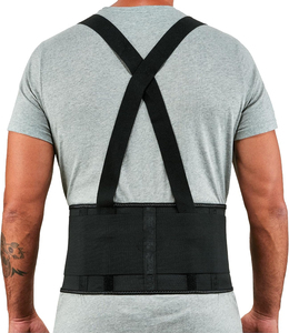 Correas extraíbles Soporte <span class=keywords><strong>lumbar</strong></span> inferior <span class=keywords><strong>con</strong></span> <span class=keywords><strong>tirantes</strong></span> Cinturón de soporte trasero ajustable - Product Image 1