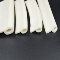 Bande d'étanchéité en mousse de silicone en forme de P pour le jointement des portes d'armoires électriques, des conteneurs et des panneaux d'équipement