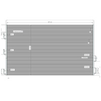 Ensemble de bobines de condenseur à micro-canaux Hoya Chiller 326-45535, composant de remplacement pour les systèmes de réfrigération industrielle