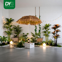 Plante Décorative Artificielle de Qualité Supérieure, Texture de Feuilles Réaliste, Apparence Naturelle, Base de Pot Stable, Idéale pour l'Affichage dans le Salon