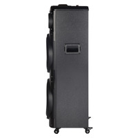 Système de haut-parleurs Home Cinéma Son Surround Subwoofer LED RGB Alimenté par Batterie pour TV PC Films Jeux Multimédia Auxiliaire