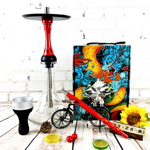 <span class=keywords><strong>Cachimba</strong></span> ALPHA HOOKAH Serie Modelo X Classic Mini <span class=keywords><strong>de</strong></span> Acero Inoxidable con Acabado Lacado en Caja <span class=keywords><strong>de</strong></span> Regalo - Ecológica y Duradera - Product Image 1
