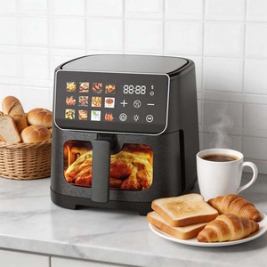 <span class=keywords><strong>Friteuse</strong></span> à air intelligente personnalisée par le fabricant, grande capacité 6,5 L, sans huile, faible teneur en matières grasses, pour usage domestique - Product Image 6