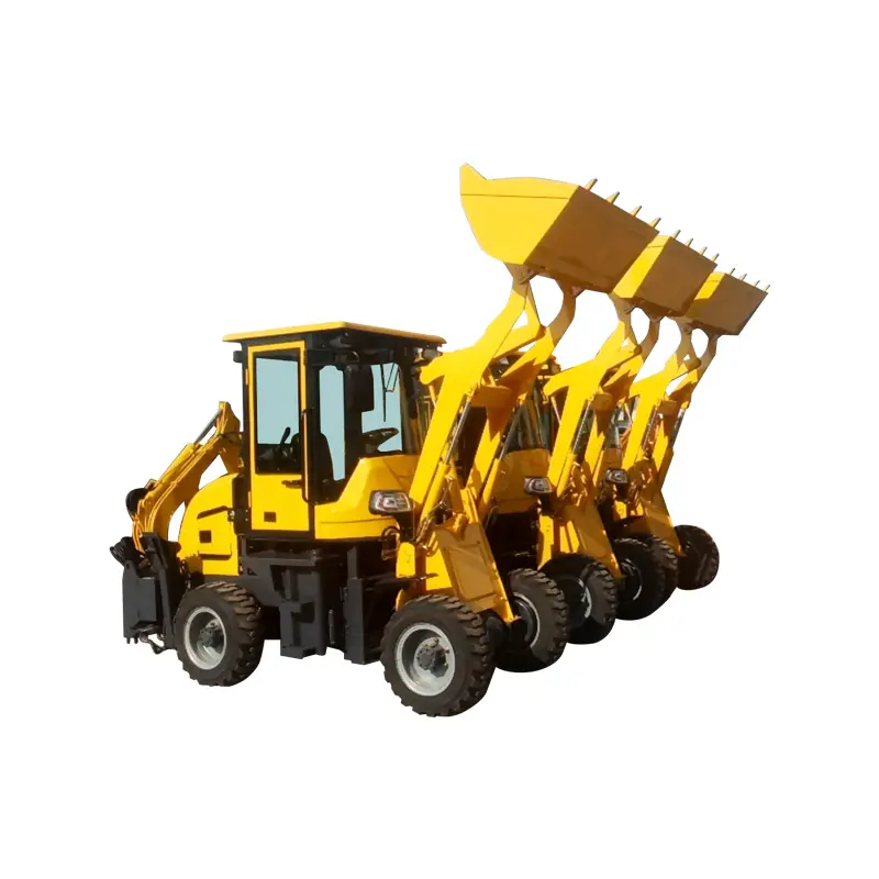 CE EPA Certified Agricultural Machine Compact Tractor Hydraulic Distributor Backhoe Loader with Fast Delivery