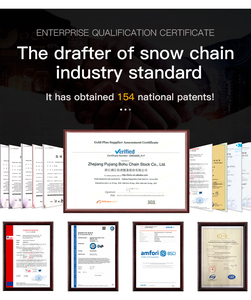 Chaîne à neige pour pneus de camion, nouvelle chaîne de secours en acier allié robuste certifiée <span class=keywords><strong>BOHU</strong></span> GS, norme européenne, maillons carrés - Product Image 4