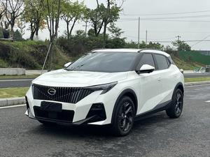 รถยนต์มือสอง GAC TRUMPPI GS3 ปี 2023 รุ่น SPEED 270T ENJOY EDITION 5 <span class=keywords><strong>ประตู</strong></span> 5 ที่นั่ง รถ SUV ขนาดเล็ก GAC GS3 พร้อมหลังคาซันรูฟ สีขาวบนพื้นดำ - Product Image 1