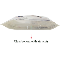 Sacs en plastique à fermeture éclair avec logo personnalisé pour l'emballage des t-shirts à manches longues, sacs biodégradables pour vêtements