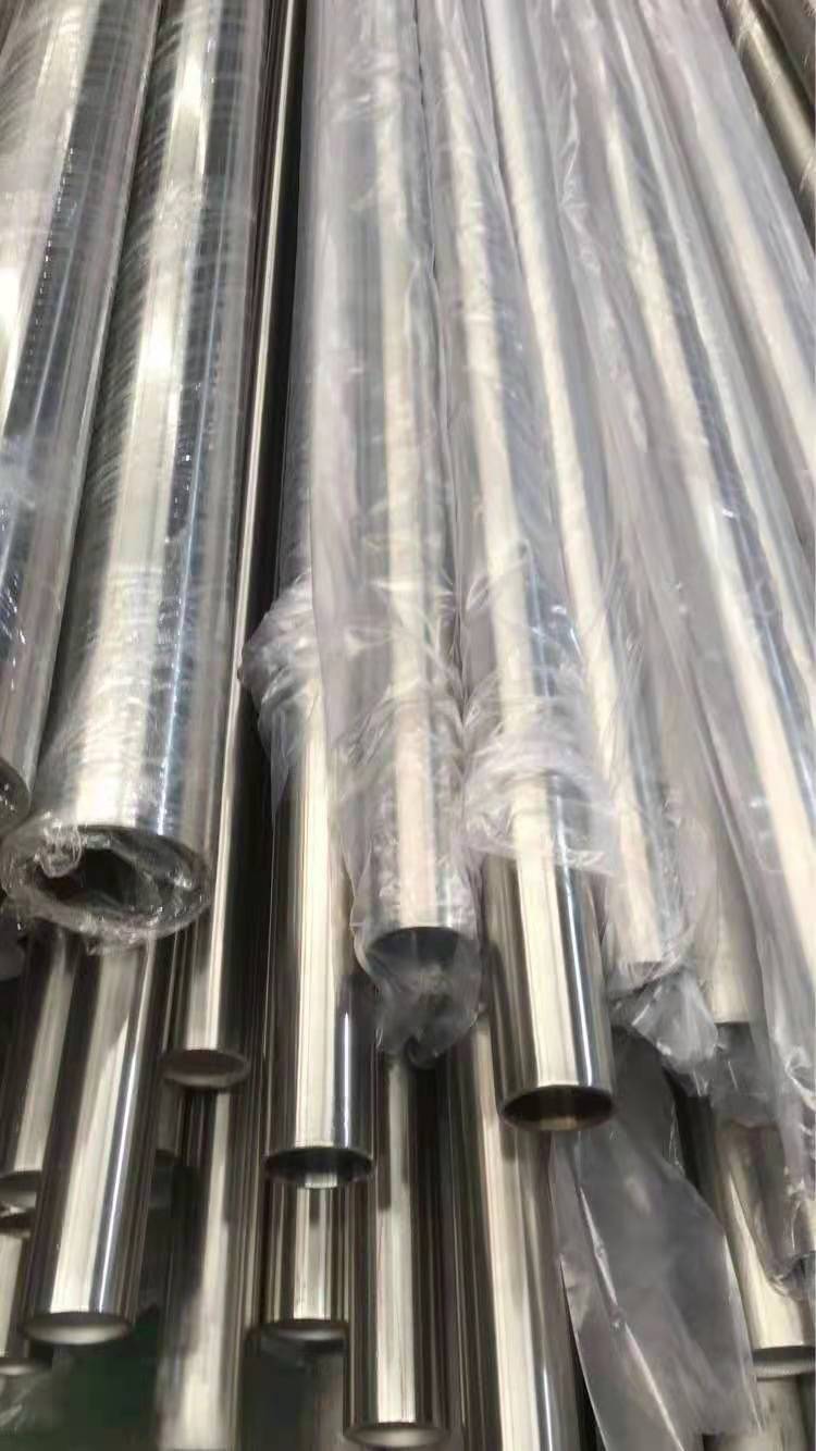 304 304L 316L Mirror Polished Stainless Steel Pipe Sanitary Piping