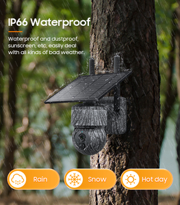 Regis năng lượng mặt trời 4G LTE Trail Camera đầy đủ màu sắc săn bắn CCTV IP với PTZ ngoài trời CMOS cảm biến đám mây lưu trữ dữ liệu 4G Sim Thẻ - Product Image 2