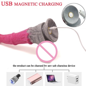 YOCY-2081V Nuevo Vibrador, Dildo Vibrador con Forma de Caballo, 10 Modos de Vibración, Carga Magnética de 5V, para Mujeres, Parejas, Adultos - Product Image 6