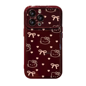 Funda de silicona KT Cat Star Doll con correa y ventana grande para cámara para <span class=keywords><strong>Xiaomi</strong></span> - Product Image 1