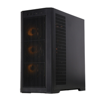 Gabinete de PC OEM AI SUPER EATX de Torre Media Completa con Flujo de Aire ARGB, Gabinete de Computadora para Juegos con USB 3.0 Tipo-C, Gabinete Personalizado DIY, Mini NAS para Almacenamiento