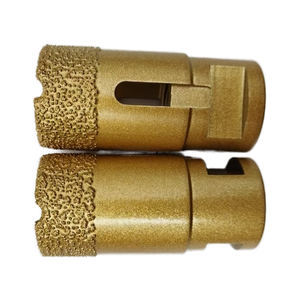 Nhà sản xuất M14 chủ đề kim cương lõi khoan bit chân không brazed cho sứ đá cẩm thạch <span class=keywords><strong>Granite</strong></span> - Product Image 3