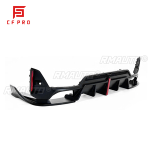 G20 G28 Car Rear Bumper Lip Diffuser Spoiler With LED Light for BMW 3 Series G20 2023+G28 Lci Car Accessories - Product Image 4