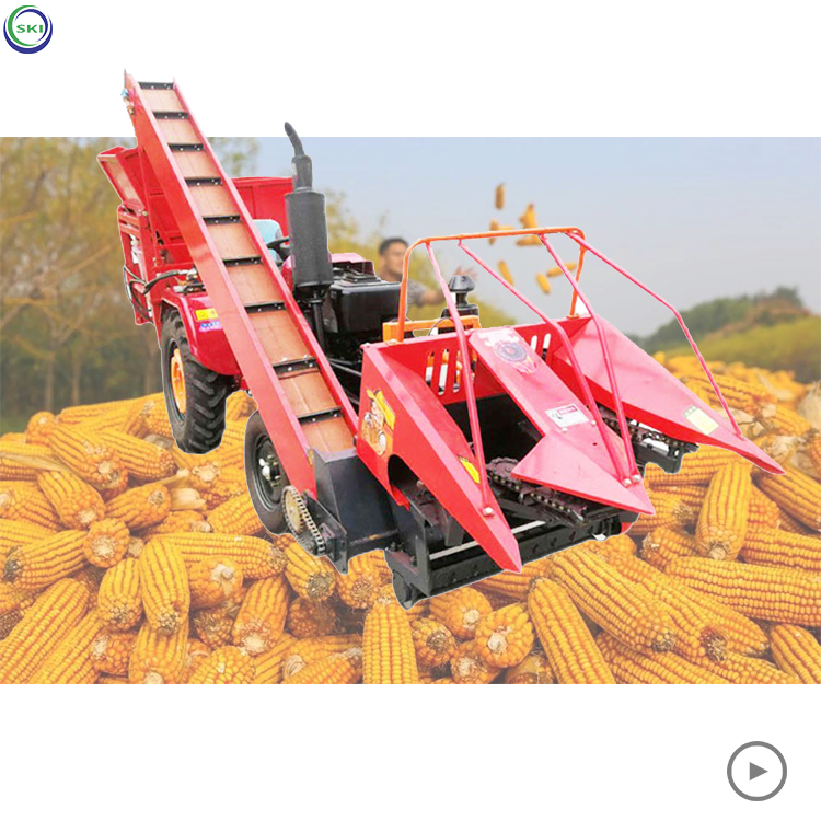 Тракторный сборщик кукурузы, сборщик кукурузы, машина для сбора кукурузы
