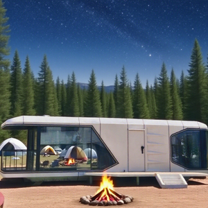 <span class=keywords><strong>Casa</strong></span> Contenedor Prefabricada de Diseño Moderno, Sin Restricciones de Terreno, Fabricada en Estados Unidos y Australia, Tipo Cabaña Apple de 20 pies y 40 pies - Product Image 1