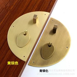 Poignée ronde en laiton de style antique pour tiroir, armoire, porte, matériel de quincaillerie E-61 - Product Image 4