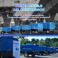 Compresseur d'air portable diesel LUY290-9 Original Airend 1000 CFM 9 bar
