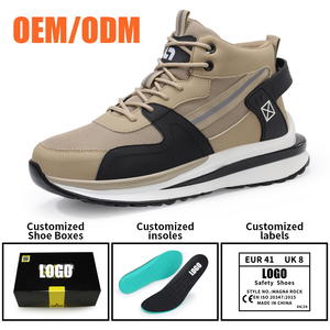Guyisa comode e alla moda <span class=keywords><strong>scarpe</strong></span> di sicurezza da lavoro all'aperto in gomma a taglio basso per gli uomini - Product Image 3