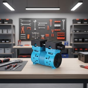 Tête de compresseur en aluminium sans <span class=keywords><strong>huile</strong></span> OWEN 4 pôles 750W, économie d'énergie, durée de vie prolongée et fonctionnement continu efficace - Product Image 2
