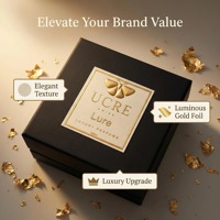 Étiquettes autocollantes en papier texturé gaufré or mat 3D de luxe personnalisées pour parfums avec logo en relief