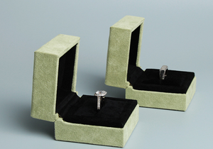 Boîte à bijoux en velours de haute qualité, boîte de rangement à bijoux élégante - Product Image 3