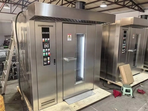 Forno Rotante Industriale per <span class=keywords><strong>Pizza</strong></span> a 16/32/64 Teglie, Elettrico/Gas/Diesel, Attrezzatura per Cottura su Larga Scala, Adatto per Panifici - Product Image 4